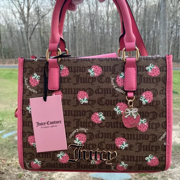 Juicy Couture Berry Sweet Mini Hand Bag - Picture 13 of 16